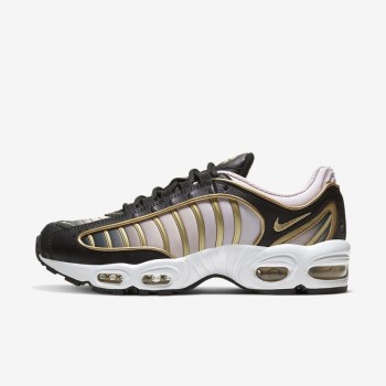 Nike Air Max Tailwind IV LX - Női Utcai Cipő - Fekete/Rózsaszín/Khaki Szürke/Metal Arany